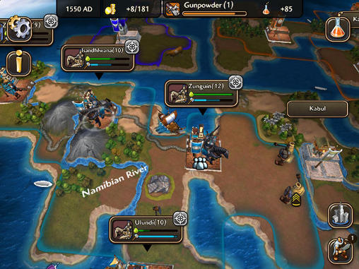 Civilization: Revolution 2 - Android game screenshots.