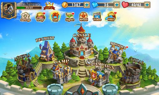 Clan war - Android game screenshots.