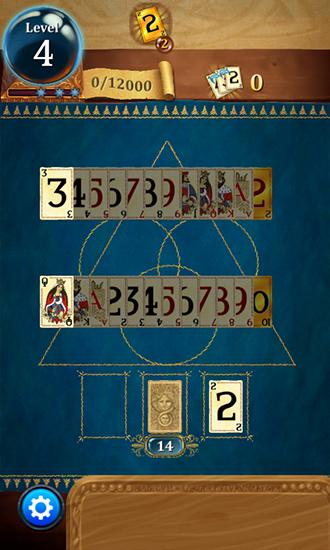 Clash of cards: Solitaire - Android game screenshots.