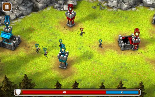 Clash of kingdoms - Android game screenshots.