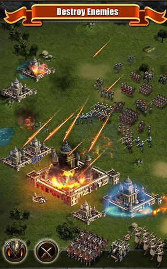 Clash of kings - Android game screenshots.