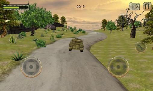 Clash of tanks - Android game screenshots.