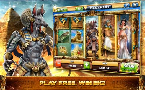 Cleopatra casino: Slots - Android game screenshots.