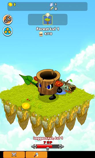 Clicker heroes - Android game screenshots.