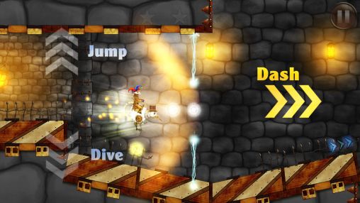 Clockwork kiwi: Dungeon dash - Android game screenshots.