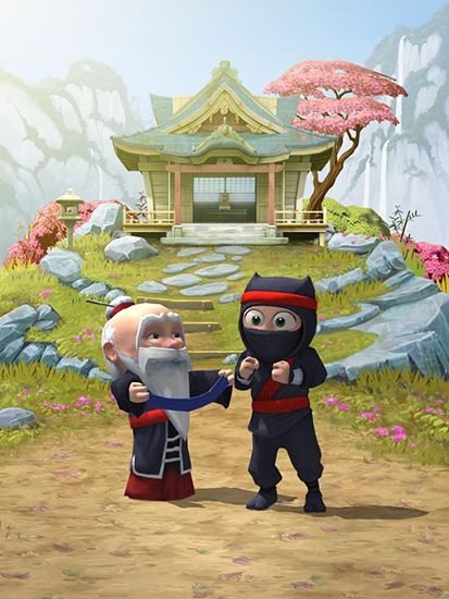 Clumsy ninja - Android game screenshots.