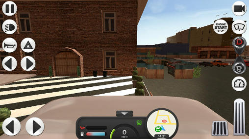 Coach bus simulator - Android game screenshots.