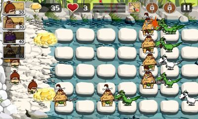 Cocopocus Dinosaur vs Caveman - Android game screenshots.