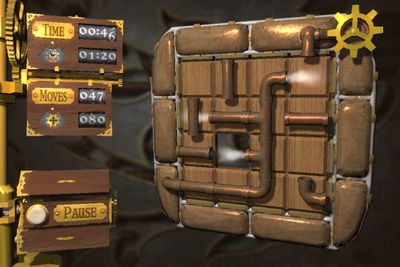 Gameplay of the Cogs for Android phone or tablet.
