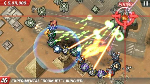 Colossatron - Android game screenshots.