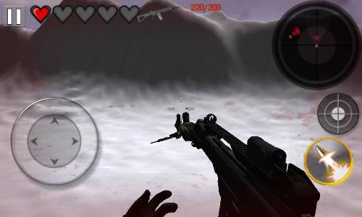 Commando war fury action - Android game screenshots.