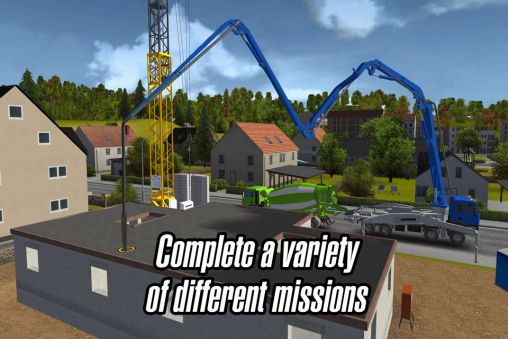 Gameplay of the Construction simulator 2014 v1.12 for Android phone or tablet.