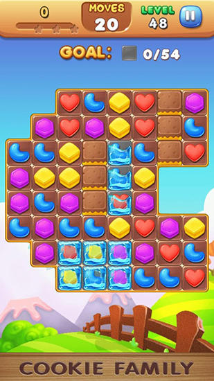 Cookie family - Android game screenshots.