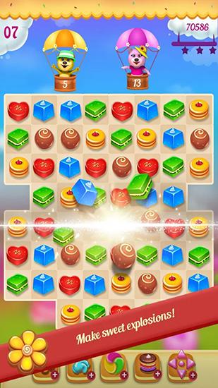 Cookie paradise - Android game screenshots.