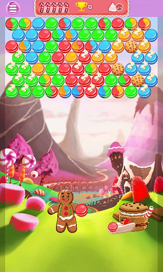 Cookie pop: Bubble shooter - Android game screenshots.