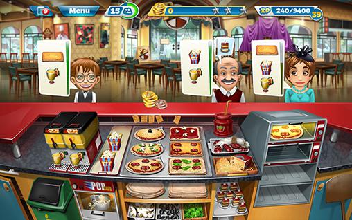 Cooking fever - Android game screenshots.