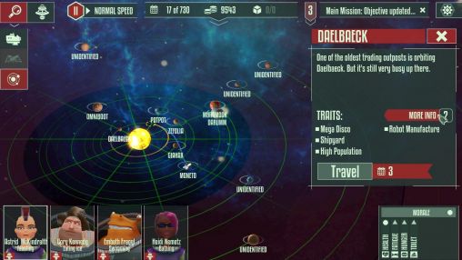 Cosmonautica - Android game screenshots.