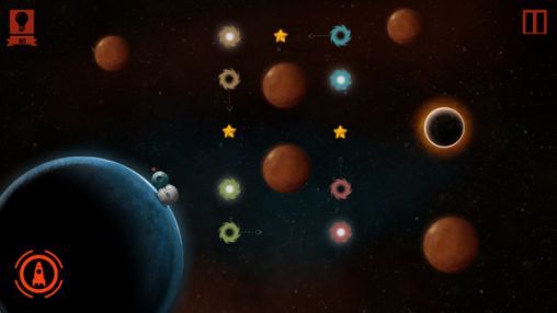 Cosmoplan: A space puzzle - Android game screenshots.