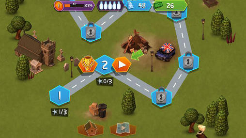 Cows vs sheep: Mower mayhem - Android game screenshots.