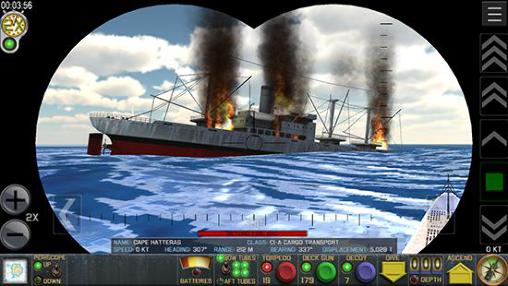 Gameplay of the Crash dive: Tactical submarine combat for Android phone or tablet.