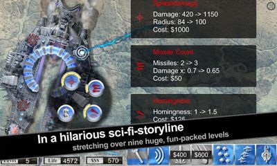 Crashsite Defense - Android game screenshots.