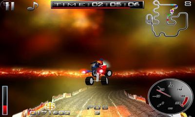 CrazXQuad - Android game screenshots.