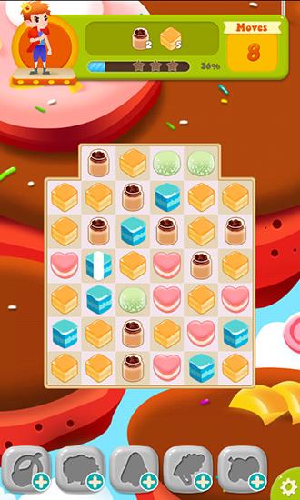Crazy cake - Android game screenshots.