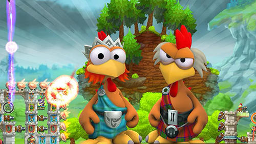 Crazy chicken strikes back - Android game screenshots.