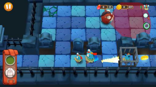 Crazy chicken - Android game screenshots.