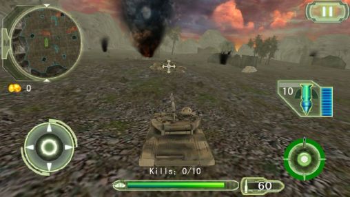 Crazy fighting tank 3D FPS - Android game screenshots.