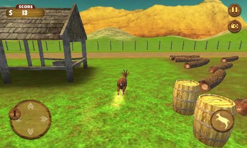 Crazy goat 3D - Android game screenshots.