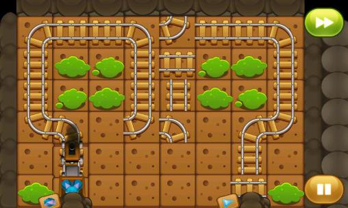 Crazy mining car: Puzzle game - Android game screenshots.