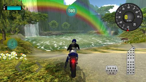 Crazy moto racing - Android game screenshots.
