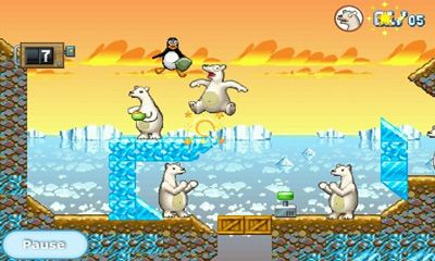 Crazy Penguin Catapult - Android game screenshots.