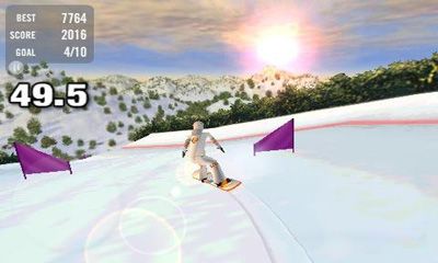 Crazy Snowboard Pro - Android game screenshots.