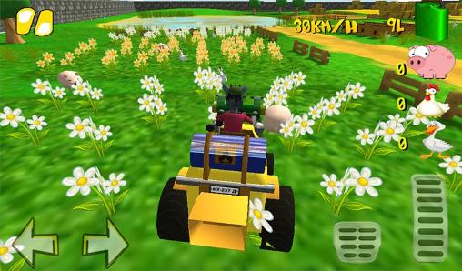 Crazy wolf: Catch animals farm - Android game screenshots.
