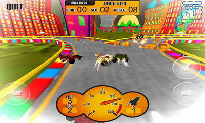 CrazyKartOON - Android game screenshots.