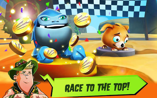 Creature racer: On your marks! - Android game screenshots.