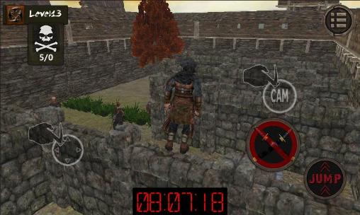 Crime hunter: Assassin 3D - Android game screenshots.