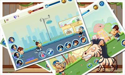 Crime Street Run - Android game screenshots.