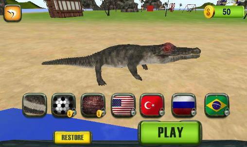 Crocodile attack 2016 - Android game screenshots.