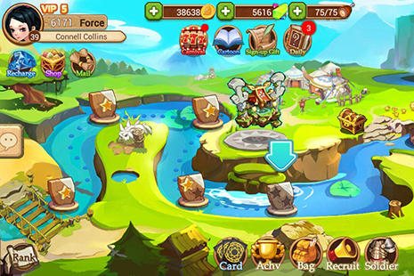 Crook 3 kingdoms - Android game screenshots.