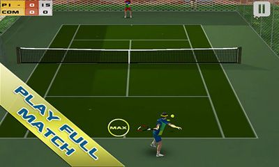 Cross Court Tennis - Android game screenshots.