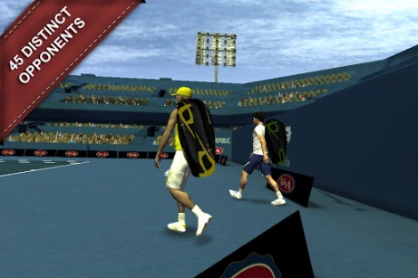 Cross court tennis 2 - Android game screenshots.
