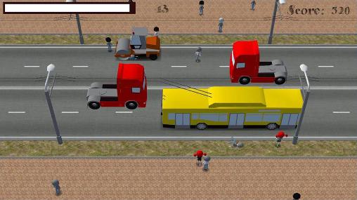 Crossing road - Android game screenshots.