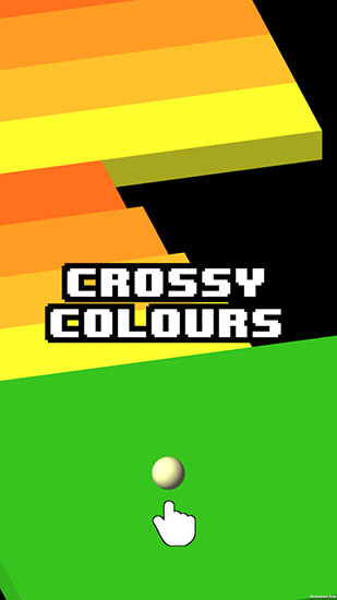 Crossy colours - Android game screenshots.