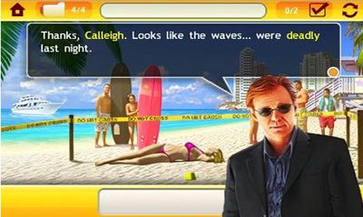 CSI Miami - Android game screenshots.