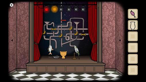 Cube escape: Theatre - Android game screenshots.