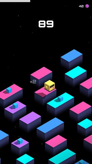 Cube jump - Android game screenshots.