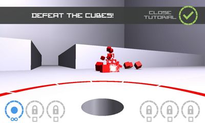Gameplay of the Cubes vs. Spheres for Android phone or tablet.